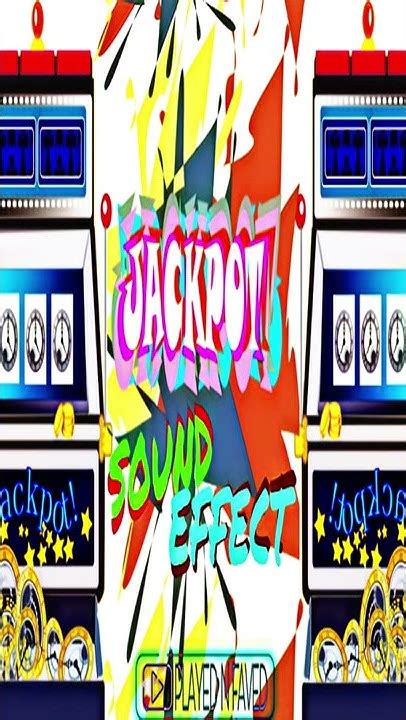 jackpot sound effect|slot machine winning sounds.